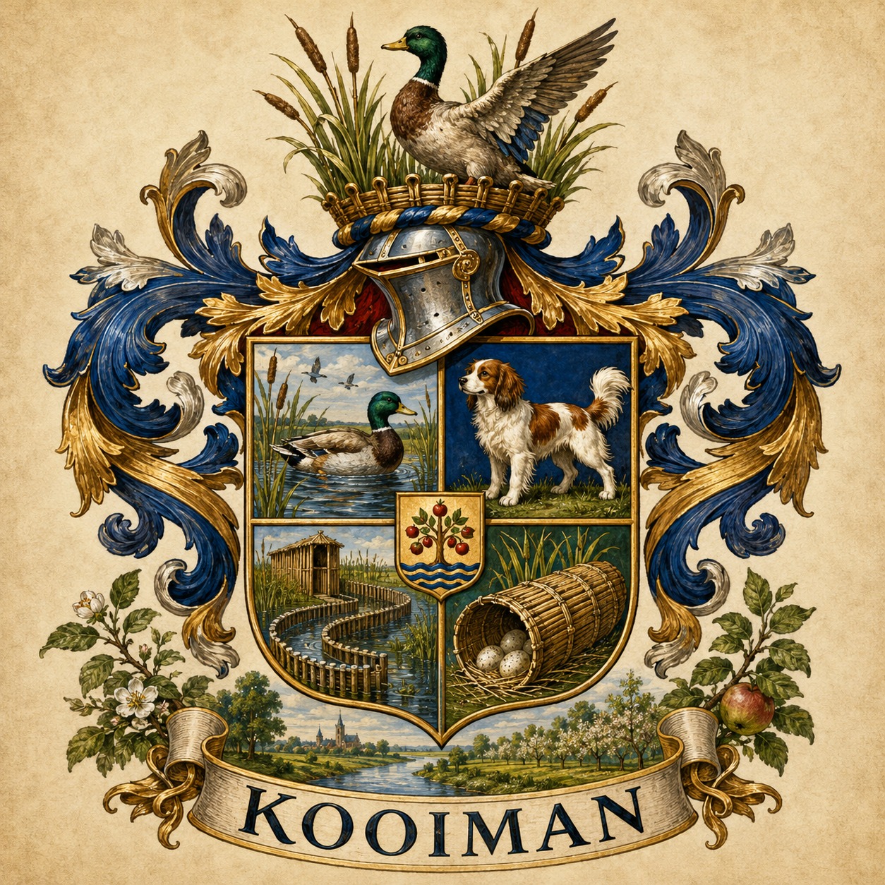 Familiewapen Kooiman